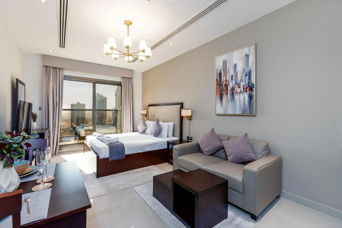 Serene Studio Apartment In Elite Downtown Residence - Allsopp & Allsopp Dubai